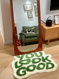 Modern Creative Rug for Bedroom Living Room Water-Absorbent Non-Slip Floor Mat