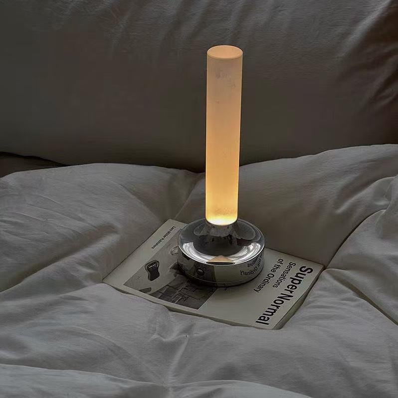 Retro Candle Rechargeable Night Lamp Warm Atmosphere Light for Bedroom or Bistro
