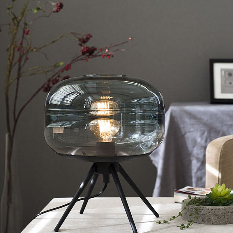 Modern Designer Glass Table Lamp for Home and Hotel Decor